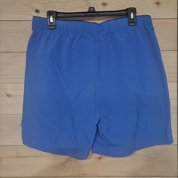 NOBULL Men's Blue Athletic Training Shorts 8" Inseam Large - Picture 4 of 5